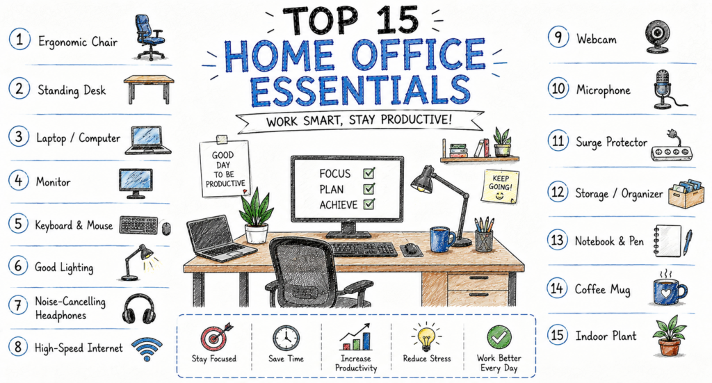 Top 15 Home Office Essentials