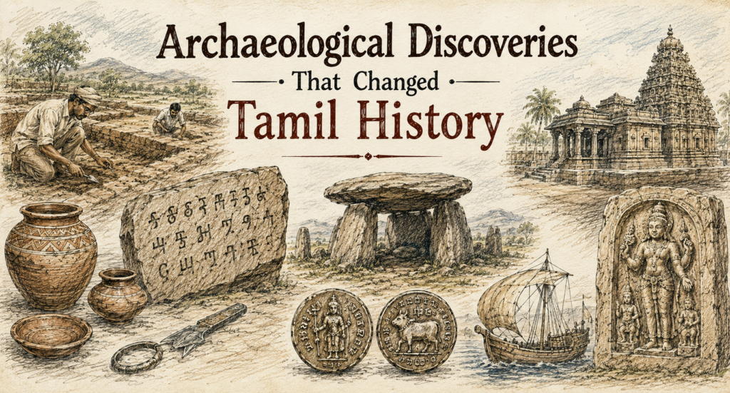 Archaeological Discoveries That Changed Tamil history