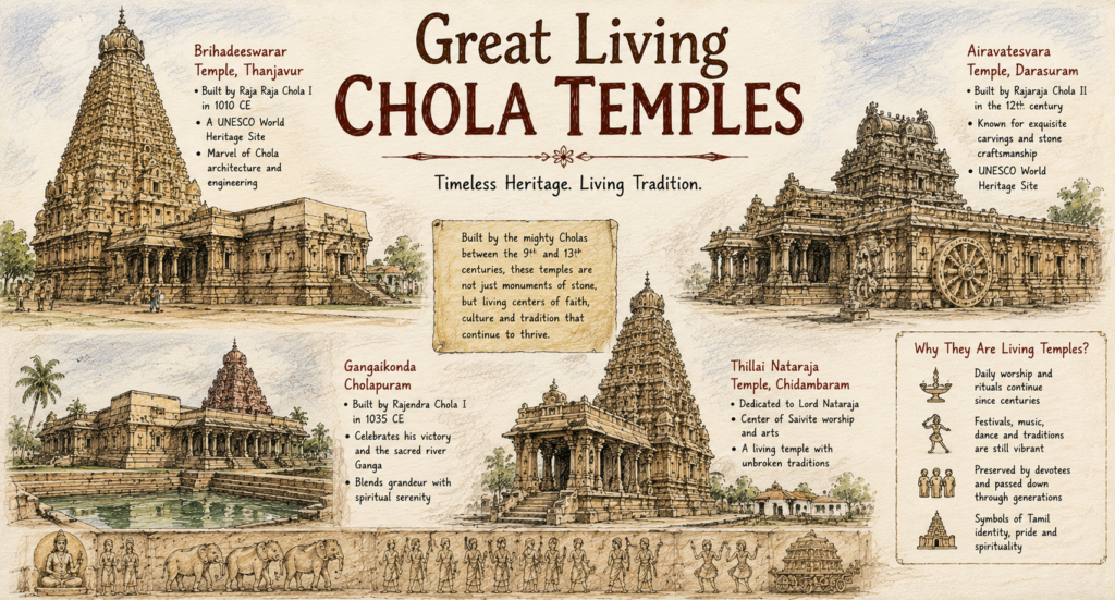 Great Living Chola Temples
